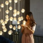 Crystal Ball Pendant Lights - Image 2