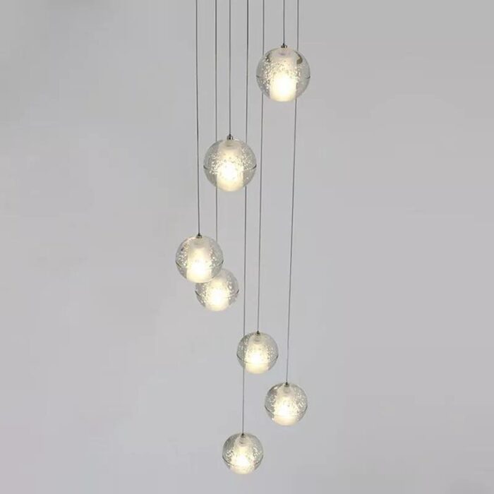 Crystal Ball Pendant Lights - Image 4
