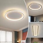 Ultra-Thin Rectangular and Round Ceiling Light