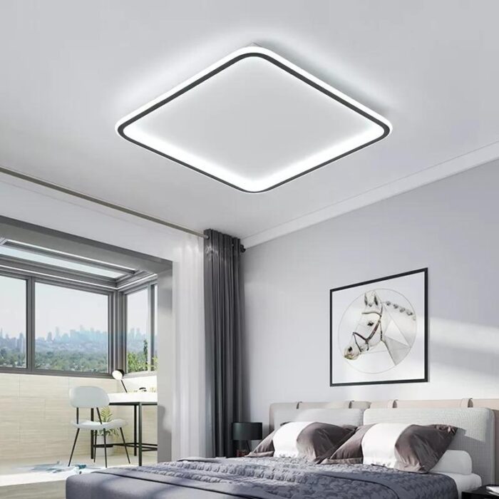 Ultra-Thin Rectangular and Round Ceiling Light - Image 2