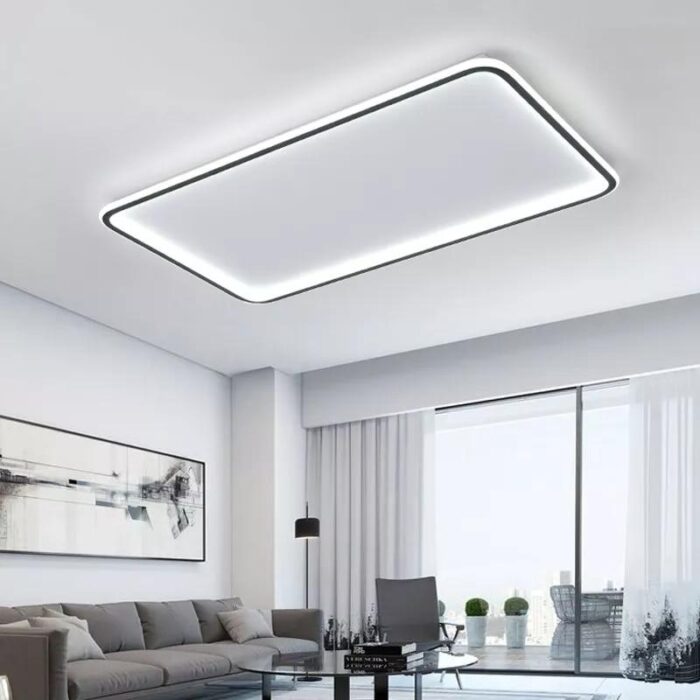 Ultra-Thin Rectangular and Round Ceiling Light - Image 3