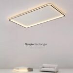 Ultra-Thin Rectangular and Round Ceiling Light - Image 5