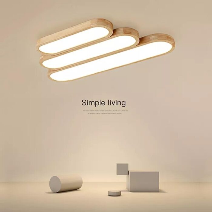 1637487128_1_.jpg Wooden Decorative Ceiling Light - Image 1