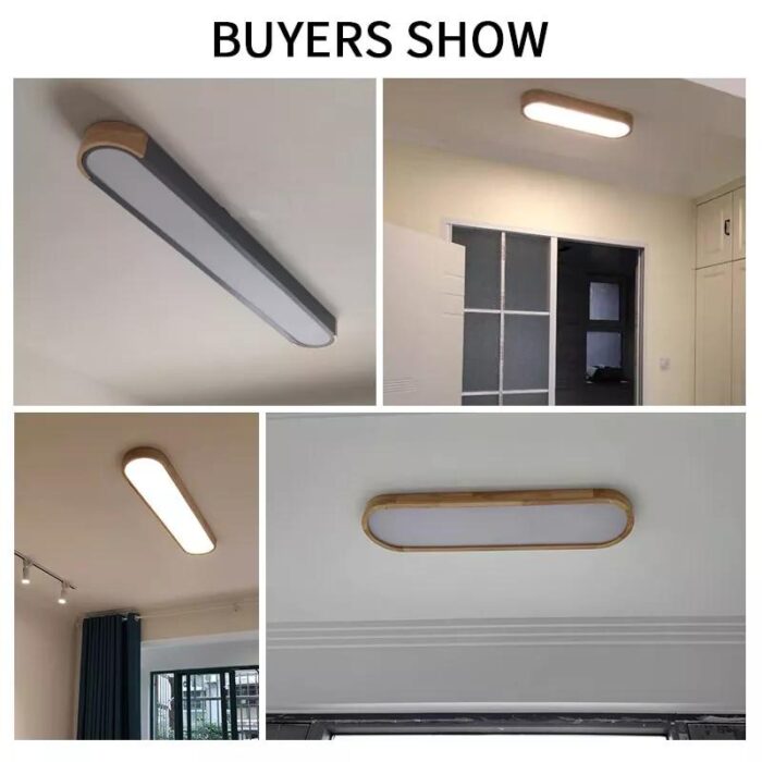 Wooden Decorative Ceiling Light - Image 6