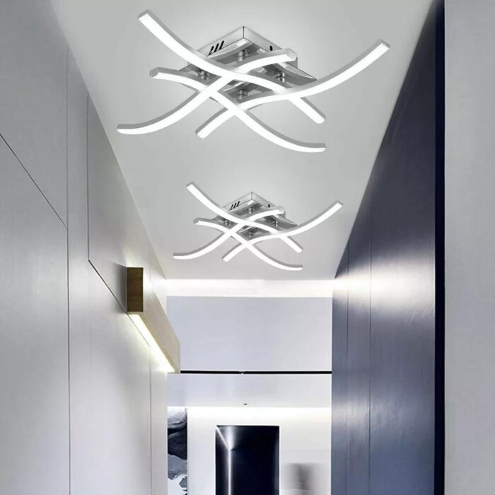 Dimmable Forked Shaped LED Ceiling Lights - Image 4