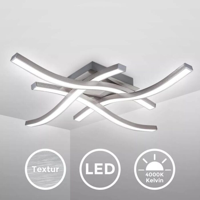 Dimmable Forked Shaped LED Ceiling Lights - Image 5