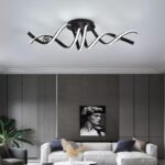 Gold/Black Led Chandelier - Image 3