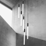 Long lamp stair chandelier - Image 2