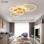 QIYIMEI Gold LED Chandelier - Image 3