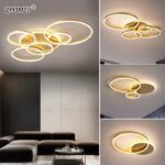QIYIMEI Gold LED Chandelier - Image 5