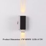 Outdoor LED Wall Sconce - Image 2