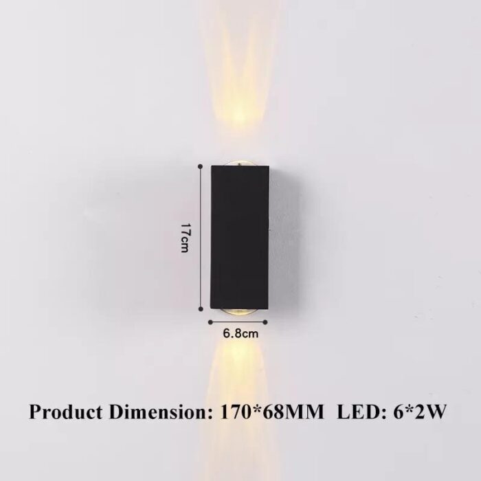 Outdoor LED Wall Sconce - Image 2