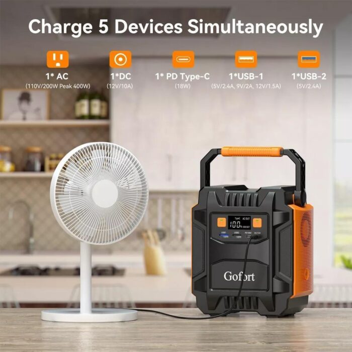 FlashFish 200W Portable Power Station