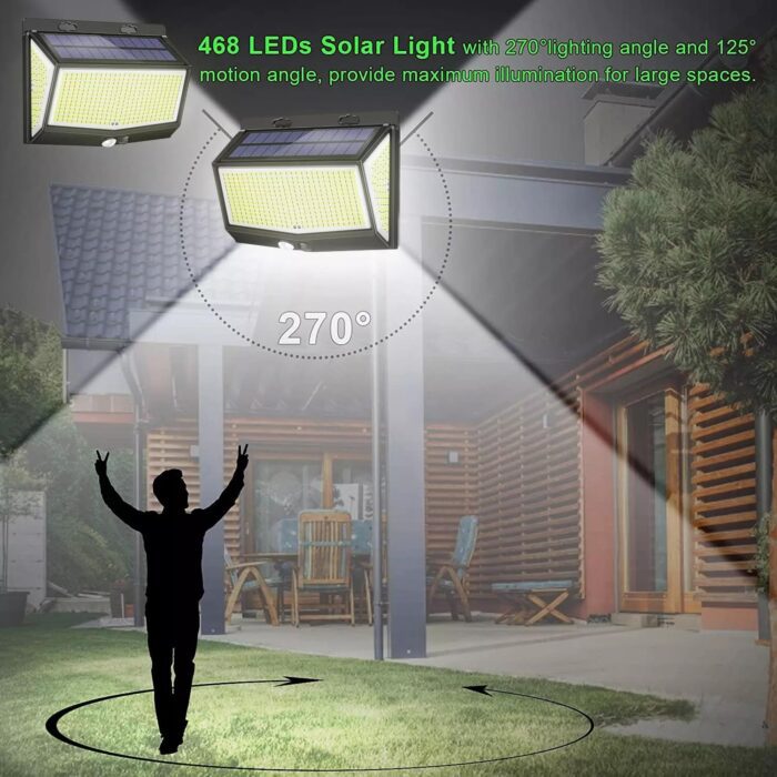 100 LED Solar Spotlights - Image 4