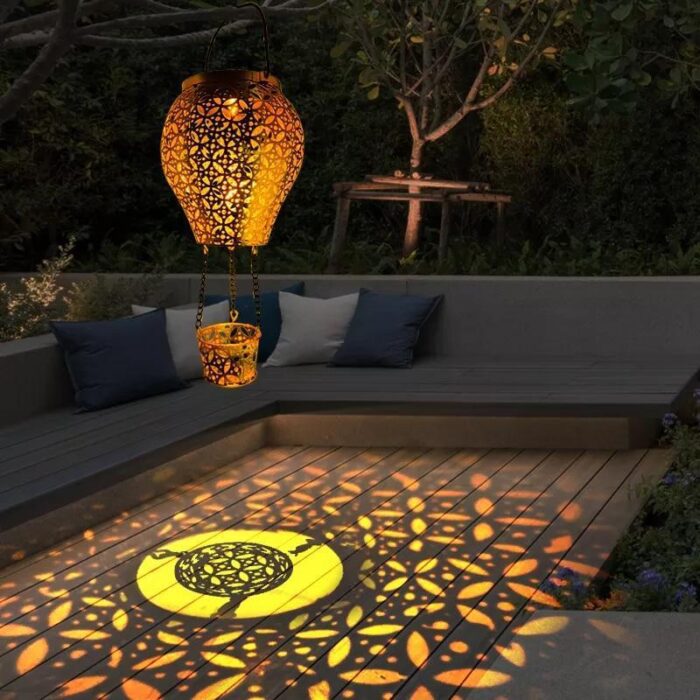 Hot Air Balloon Solar Light
