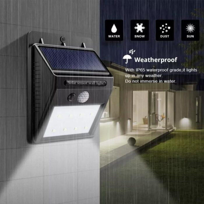 Solar Outdoor Wall Sconce - Image 4