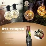 Outdoor G40 String Lights LED Dimmable Globe Patio Lights Outdoor - Image 4