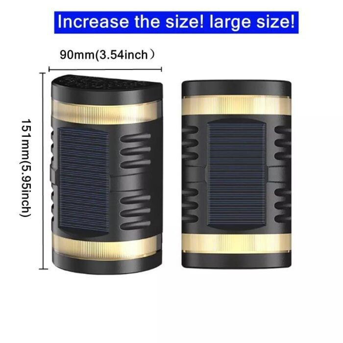 Solar Waterproof LED Wall Sconces - Image 2