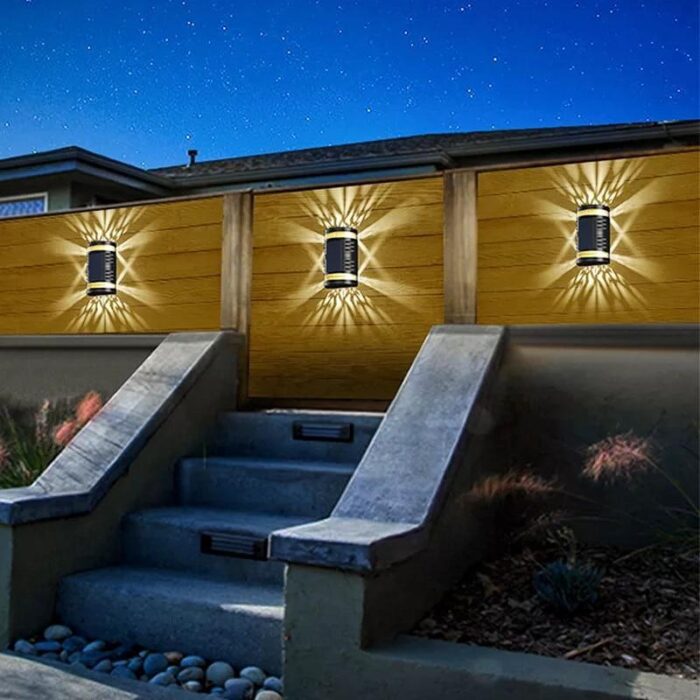 Solar Waterproof LED Wall Sconces - Image 6