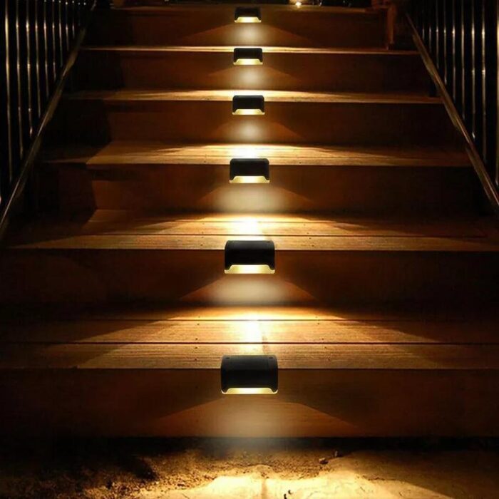 LED Solar Stair Light Waterproof Outdoor - Image 4