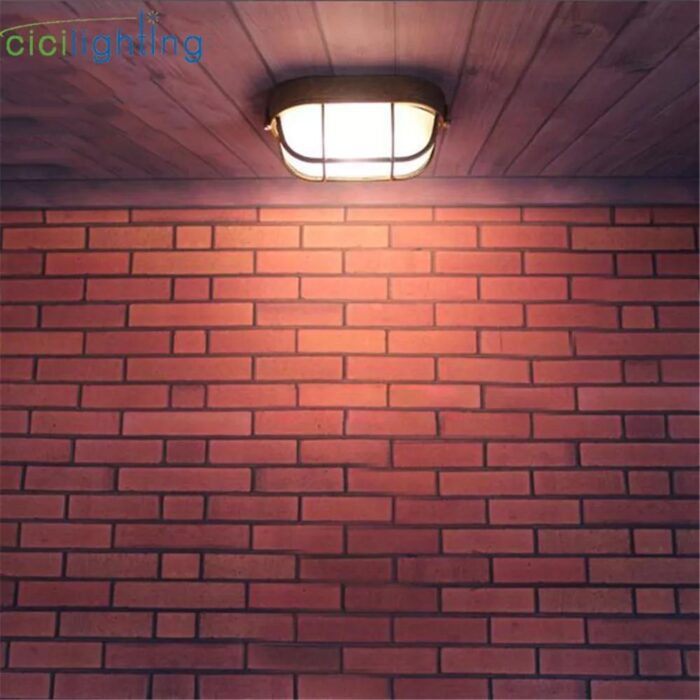 Retro Moisture Explosion-proof Outdoor Wall Light - Image 5