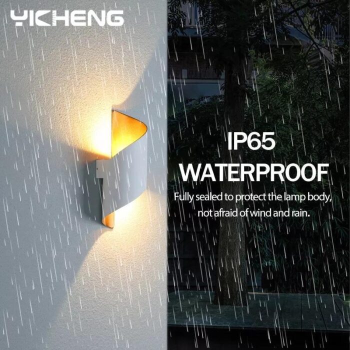 Spiral Design Wall Lights Waterproof Outdoor - Image 3