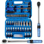 53Pc Torque Key Wrench Set 1/4 Inch Square Drive