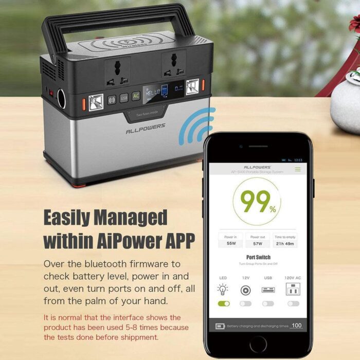 300W Portable Power Station - Image 4