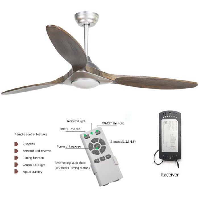 DC Ceiling Fan with Light - Image 5