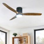 Wooden Ceiling Fan with Light