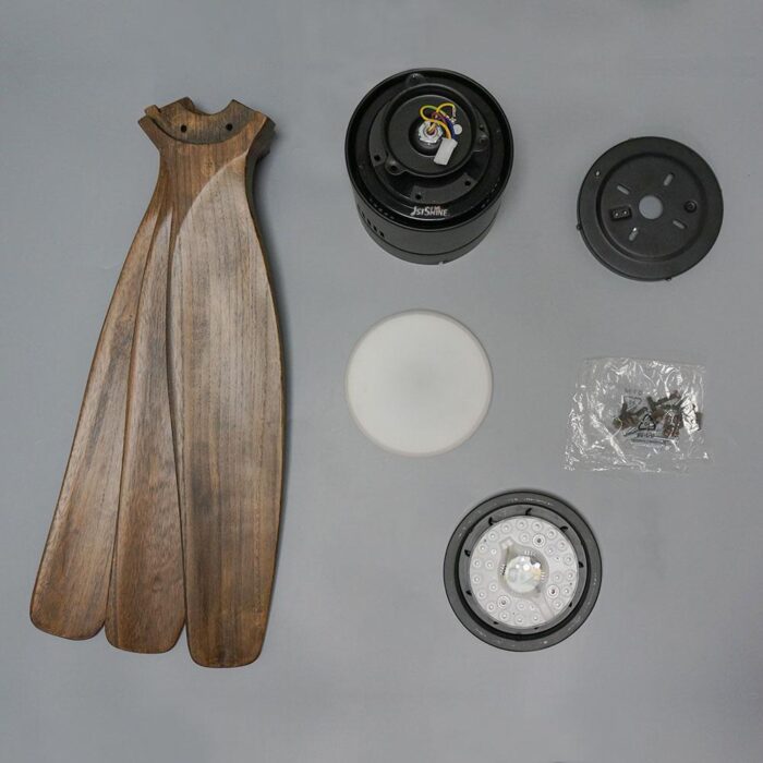 Ceiling Fan with Wooden Blades - Image 5