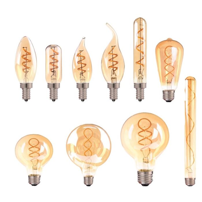 Gold Tint Chandelier Bulb - Image 6