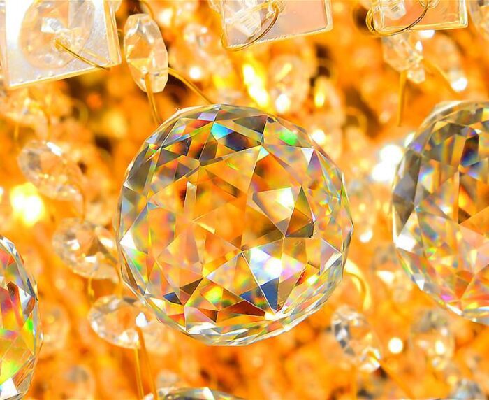 Rectangle Crystal Light Fixture - Image 5