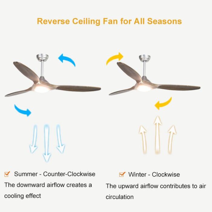 DC Ceiling Fan with Light - Image 3