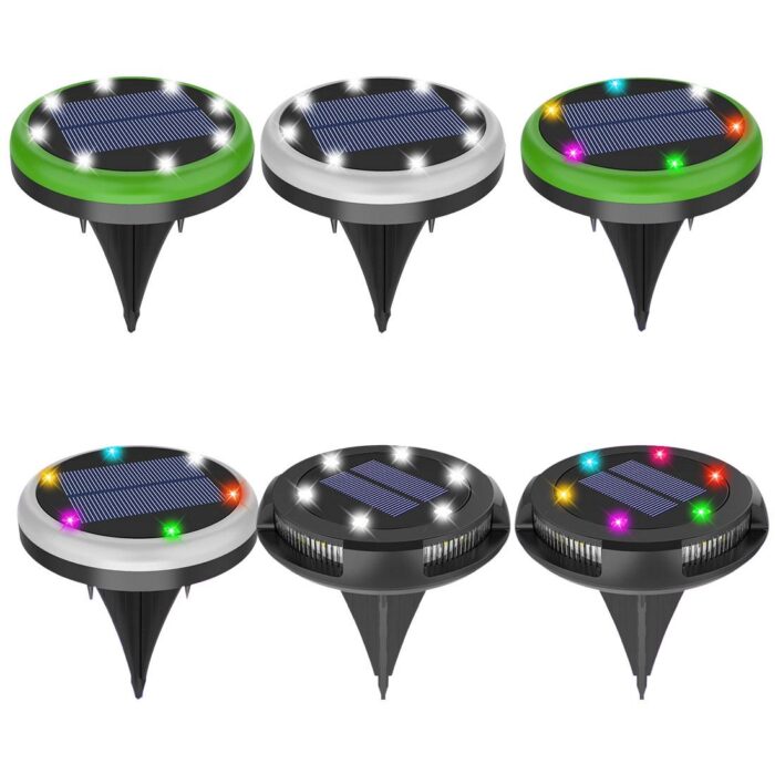 Solar Ground Light 1200mAh for Garden - Image 4