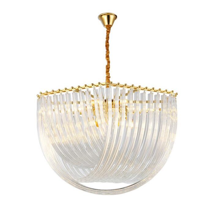 Italian Style Glass Crystal Chandelier - Image 2