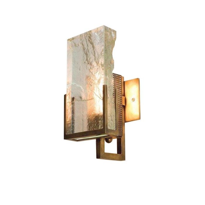 Ice Cube Crystal Wall Light