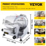 Vevor 10 Inch Slicer