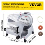 Vevor 12in Commercial Slicer