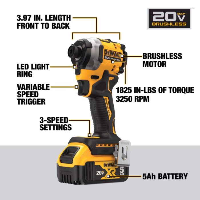 Dewalt Impact Driver 1/4 In - Image 6