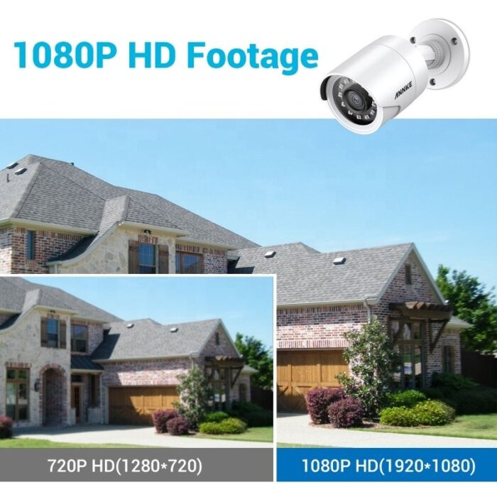 ANNKE 4 Packed 1080P Security Camera System6