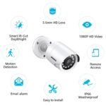 ANNKE 4 Packed 1080P Security Camera System6