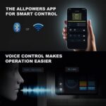 ALLPOWERS 3.6KWh Portable Power Station Solar with 400W Solar Panel