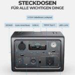 BLUETTI EB3A 600W Portable Power Station Solar Generator 268Wh