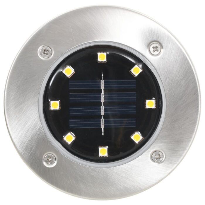 Solar Ground Lights, LED Lights White