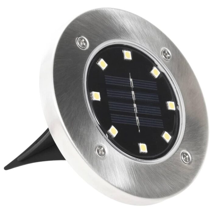 Solar Ground Lights, LED Lights White