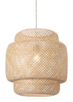 Natural Boho Weave Ceiling Light