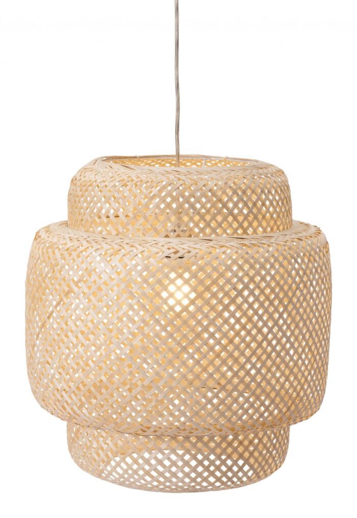 Natural Boho Weave Ceiling Light