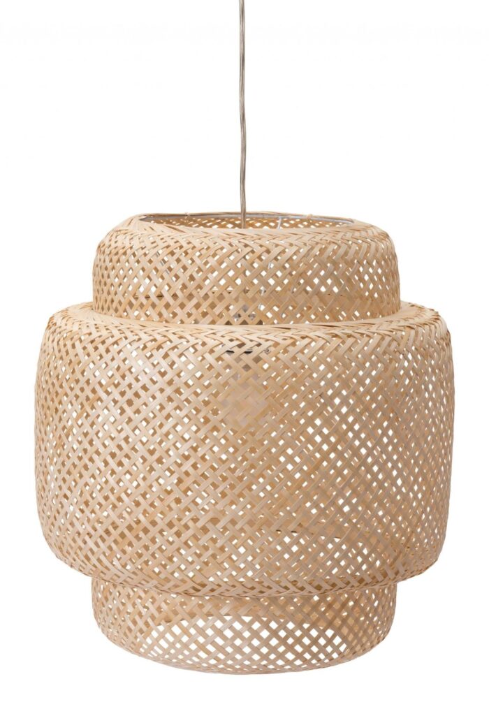 Natural Boho Weave Ceiling Light