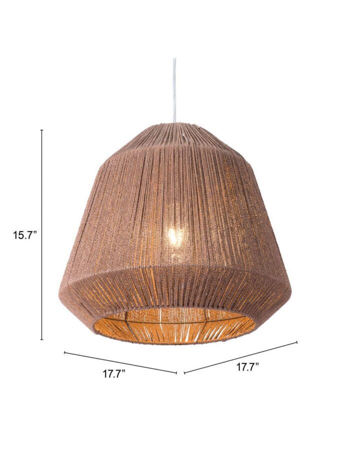 Brush Natural Ceiling Lamp - Image 2